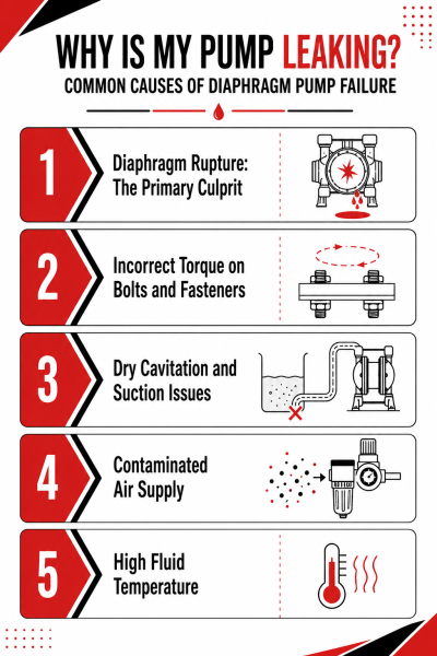 Why Diaphragm Pump Leaks Why Diaphragm Pump Leaks